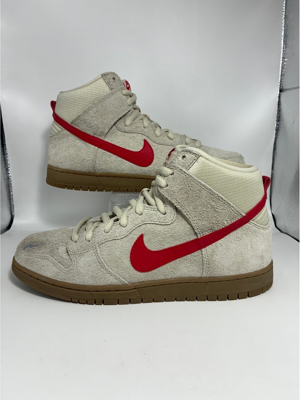 Size 11 - Nike SB Dunk High Pro Birch Hyper Red